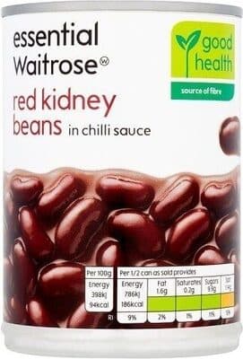 Red Kidney Beans in Chilli Sauce