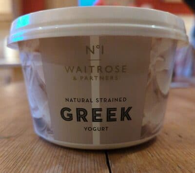 Natural Strained Greek Yoghurt