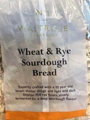 Wheat & Rye Sourdough Bread