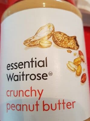 Essential waitrose crunchy peanut butter