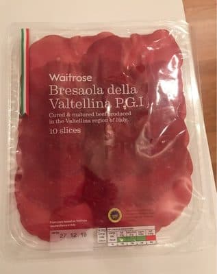Bresaola Della Valtellina P.G.I Slices