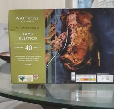 Slow Cooked Lamb Kleftico