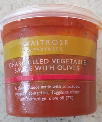 Chargrilled Vegetable Sauce With Olives