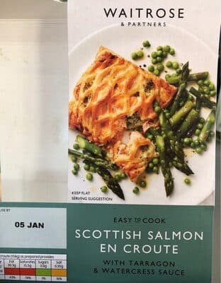 Scottish salmon en croute