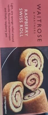 Waitrose Raspberry Swiss Roll