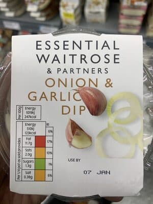 Onion & Garlic Dip