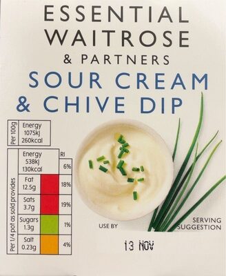 Sour Cream & Chives Dip