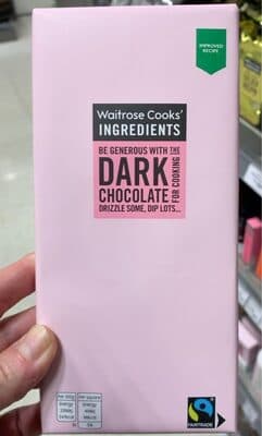 Cooks dark chocolate