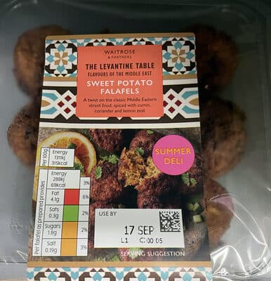 Sweet Potato Falafels