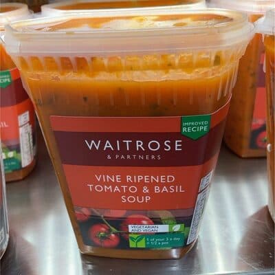 Vine Ripened Tomato & Basil soup