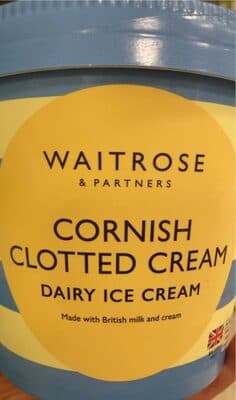 Waitrose Cornish clotted cream