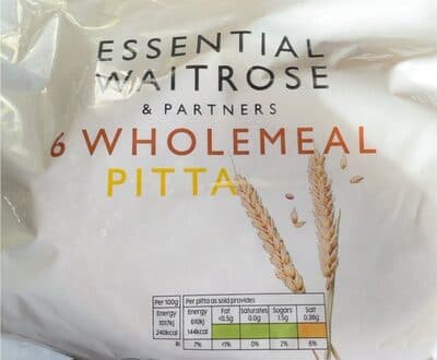 Wholemeal Pitta