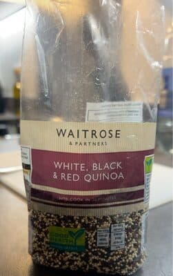 White, black & red quinoa