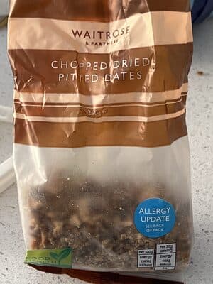 Chopped Dried Pitted Dates