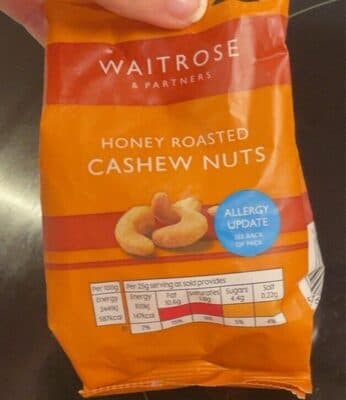 Honey Roasted Cashew Nuts
