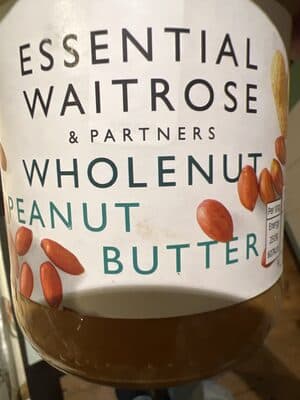 Essential Waitrose Wholenut Peanut Butter