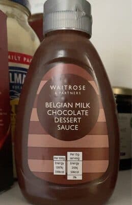 Belgian Milk Chocolate Dessert Sauce
