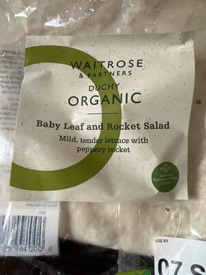 Baby Leaf And Rocket Salad