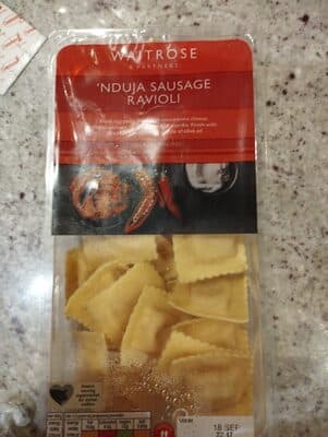 Ndjula Sausage Ravioli