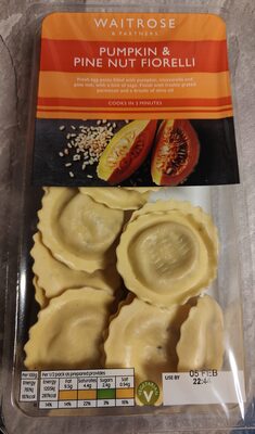 Pumpkin and Pine Nut Fiorelli