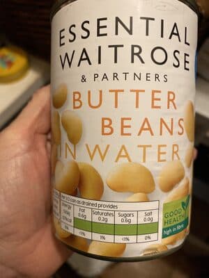 Butter Beans in Water