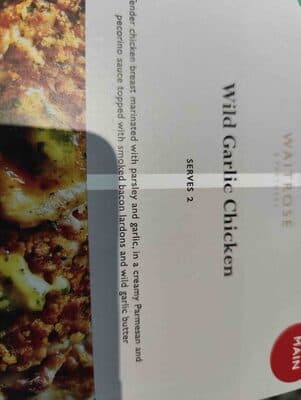 Wild garlic chicken