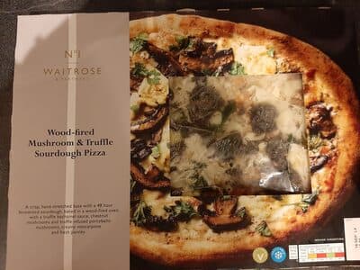 Wood-Fired Mushroom & Truffle Sourdough Pizza