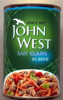 John West Baby Clams in Brine