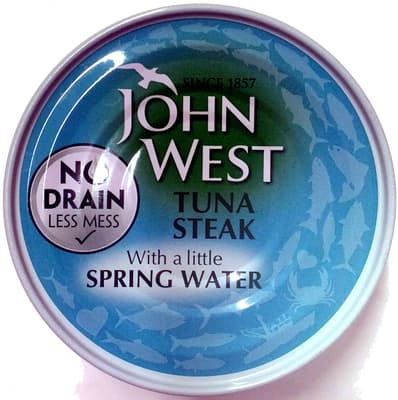 Tuna Steak with a little spring water