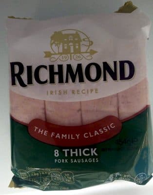 Thick Pork Sausages