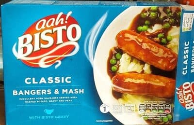 Classic Bangers and Mash