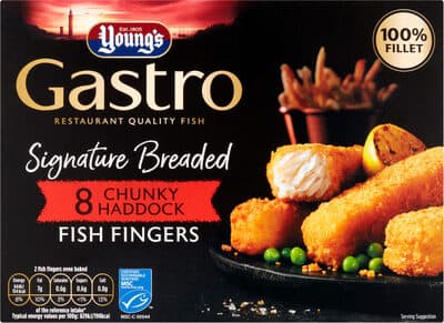 Gastro Chunky Breaded Haddock Fingers