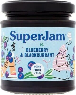 SuperJam Blueberry & Blackcurrant Pure Fruit Spread