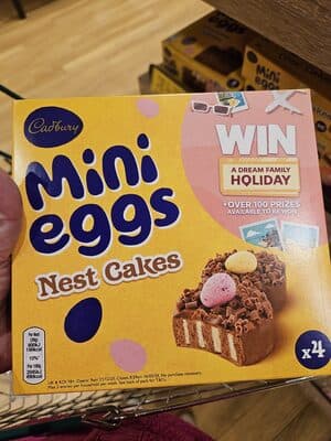 Mini Egg Nest Cakes