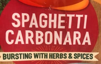 Spaghetti carbonara sauce