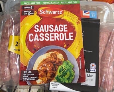 Sausage casserole mix