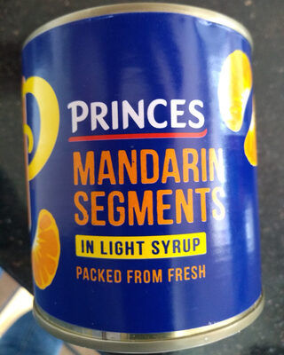 Mandarin segments in syrup