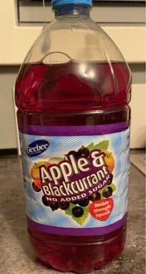 Apple and blackcurrant