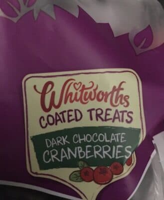 Dark Chocolate Cranberries