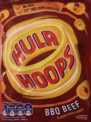Hula Hoops BBQ Beef