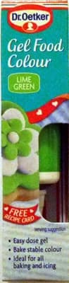 Gel Food Colour Lime-Green