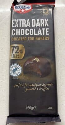 Extra dark chocolate