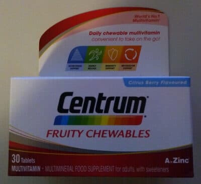 Centrum Fruity Chewables Multivitamin