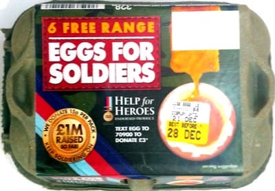 Free Range Eggs for Soldiers