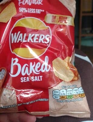 Oven Baked Sea Salt Crisps