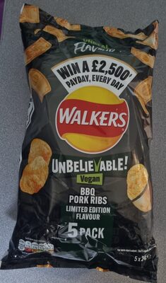 Walkers Unbelievable Vegan BBQ Pork Ribs