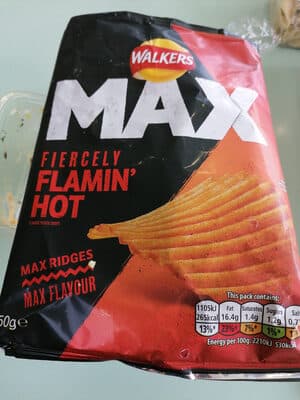Max Flamin' Hot Crisps