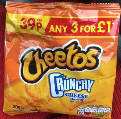 Crunchy Cheese Favour Fried Corn Snack
