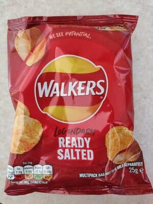 Walkers Ready Salted Crisps