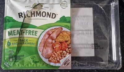 Richmond bacon rashers meat free